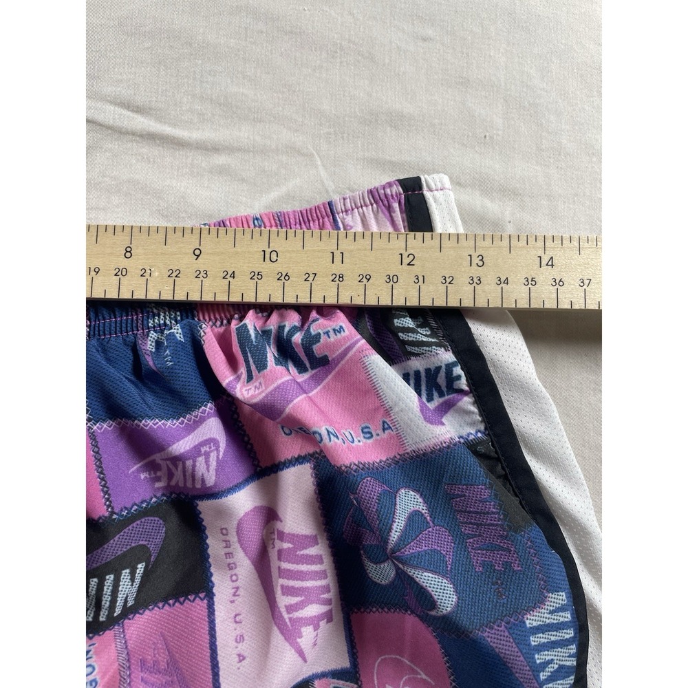 Nike Dri-Fit Women's Tempo Running Shorts Pink And Purple Size S - Picture 7 of 10